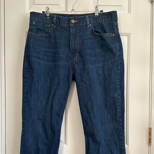 Hart Schaffner Marx Dark Blue Relaxed Jeans - 34/30